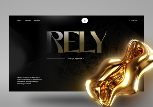 UX/UI Design Package Example: Landing Page for Technical Agency!