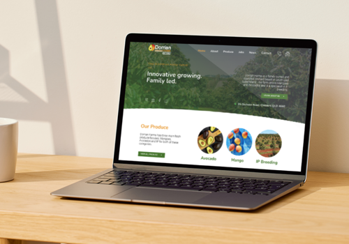 Web Design Package Example: Digital Transformation Journey with Dorrian Farms