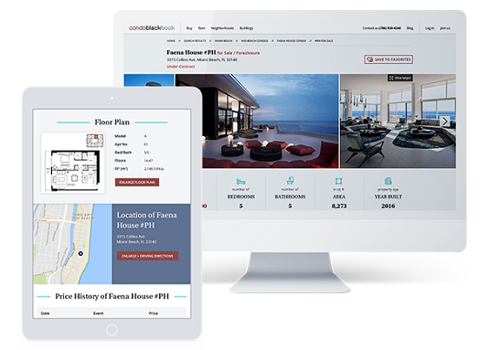 Web Development Package Example: Real Estate marketplace Condo Black Book