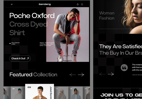 E-Commerce Development Package Example: Magento 2 - Sandang Fashion
