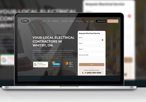 Search Engine Optimization Package Example: Web+SEO: 121 Qualified Leads in 3 Months