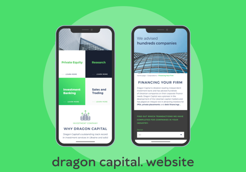 Custom Software Development Package Example: Dragon Capital