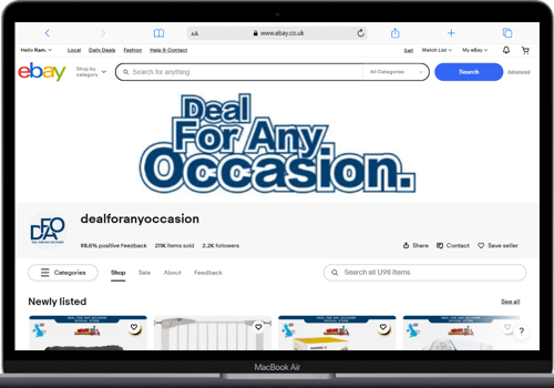 E-Commerce Development Package Example: eBay Product Uploading and Image Creation Services