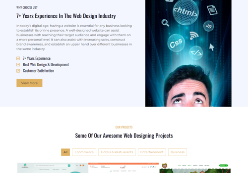 Search Engine Optimization Package Example: Web Design, Digital Marketing, SEO, Graphic Design