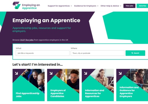 Application Testing Package Example: Testing of Specialist apprenticeship jobs board