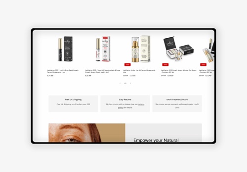 Pay Per Click Package Example: Modernising a global brand for tomorrow's customer