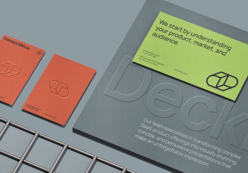 Logo Package Example: Logo & Visual Identity for Deckly