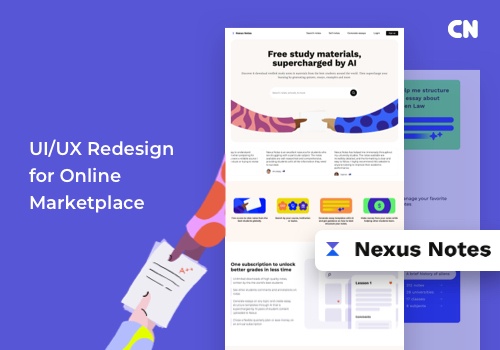 Web Development Package Example: UI/UX Redesign for Online Marketplace