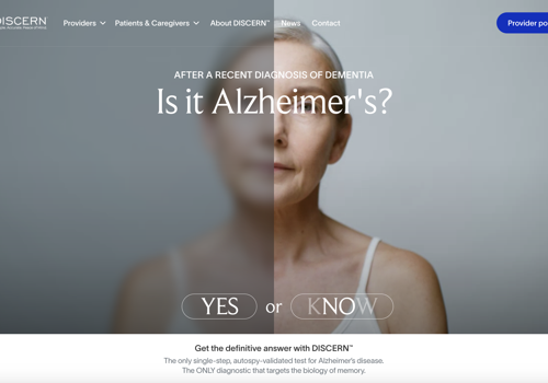 UX/UI Design Package Example: Alzheimer's Testing