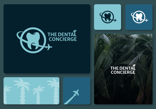 Branding Package Example: Logo development for The Dental Concierge company