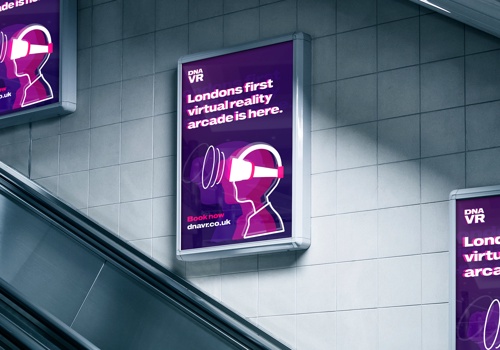 Branding Package Example: DNA VR | Branding