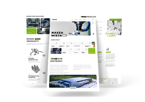 Web Design Package Example: Plast-Met - Company Website