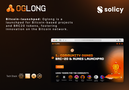 Custom Software Development Package Example: Oglong: Bitcoin-launchpad