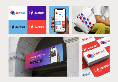 Branding Package Example: Brand Creation for BidBid