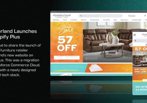 E-Commerce Development Package Example: Slumberland Furniture