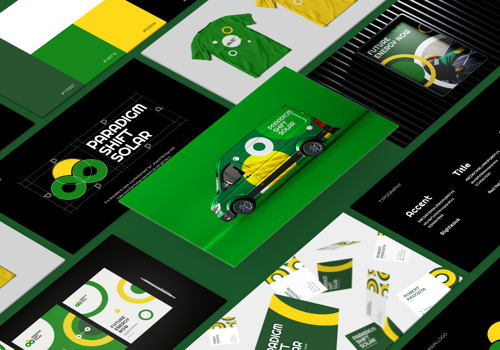 Branding Package Example: Branding & website for the solar panel advisor