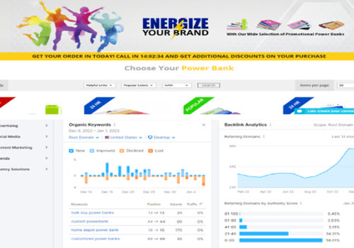 Digital Strategy Package Example: Perform SEO on the website and improve the keyword