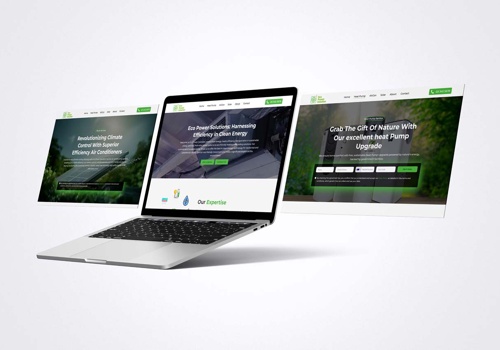 Web Design Package Example: Graphics Design, Web Design & Development for EPS