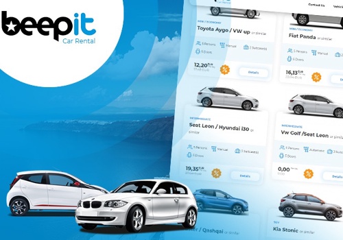 Web Design Package Example: BeepIt Rent a Car web & booking system