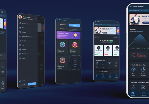 UX/UI Design Package Example: UX/UI Revamp of Floatr: Manage Your Money & Invest