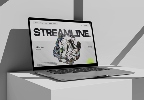 IT Strategy Consulting Package Example: Creating Landing page for AIW