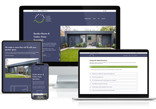 Web Design Package Example: Fern Lane Website Design & Developemnt