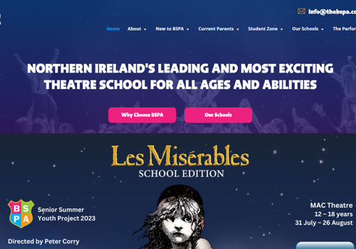 Web Development Package Example: Website Design and Development in WIX