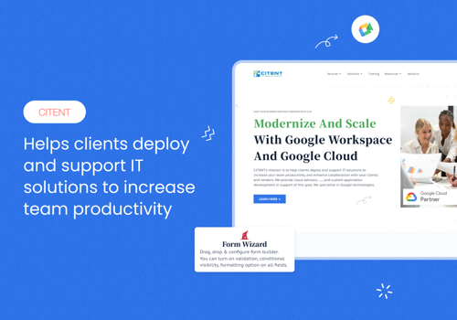 Web Design Package Example: Citent: Web UI/UX and development