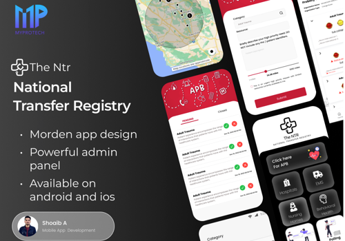 Mobile App Development Package Example: The NTR (National Transfer Registery)