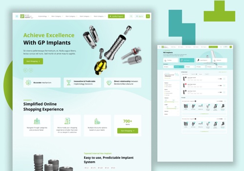 E-Commerce Development Package Example: Custom E-commerce Store for Dental Business