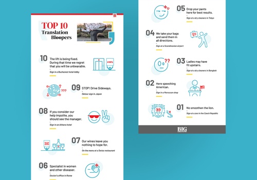 Advertising Package Example: BIG Language Solutions Infographic 2