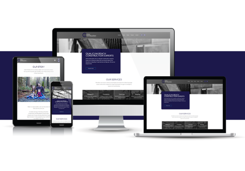 Branding Package Example: Company brand and website for Cota Construction