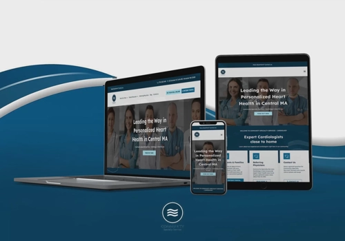 Web Design Package Example: Cardiology Clinic Website – WordPress