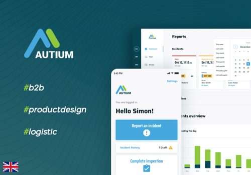 Custom Software Development Package Example: Autium - web and mobile apps for fleet management