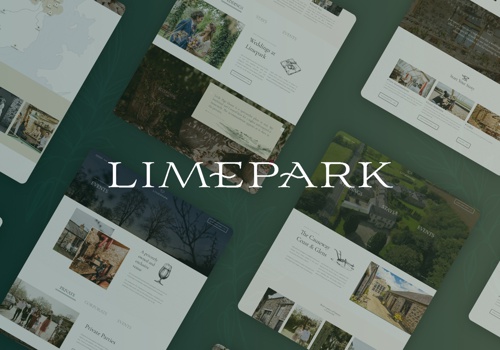 Web Design Package Example: Limepark