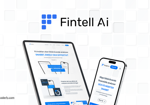 Web Development Package Example: AI-Driven Financial Analysis Platform for Fintell.