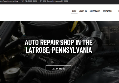 Content Marketing Package Example: Don’s Auto Service Website & Google Profile SEO