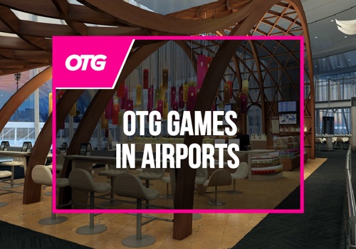 UX/UI Design Package Example: OTG Games in Airports