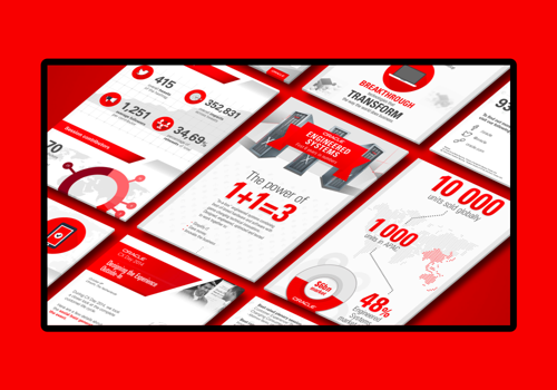 UX/UI Design Package Example: Oracle ~ Branding + Content