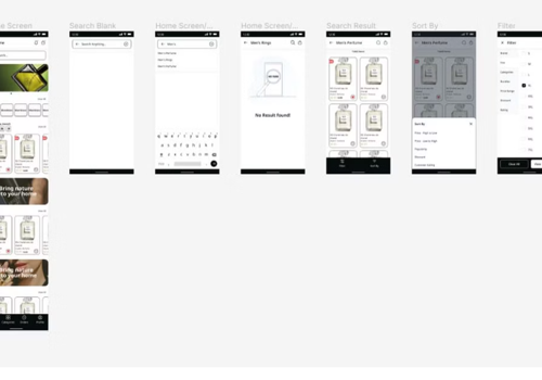 Web Design Package Example: Bei Shop Mobile Application & Website