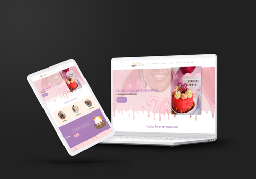 Web Design Package Example: Creative Revamp for SoLuna Bakery