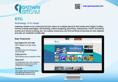Web Development Package Example: Gateway Stream Website