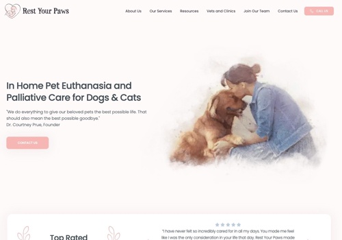 Search Engine Optimization Package Example: Rest Your Paws