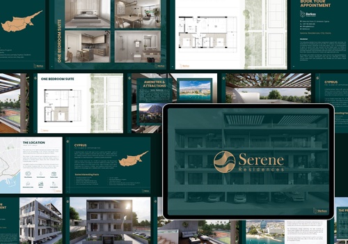 Graphic Design Package Example: PowerPoint Design for Serene Residences