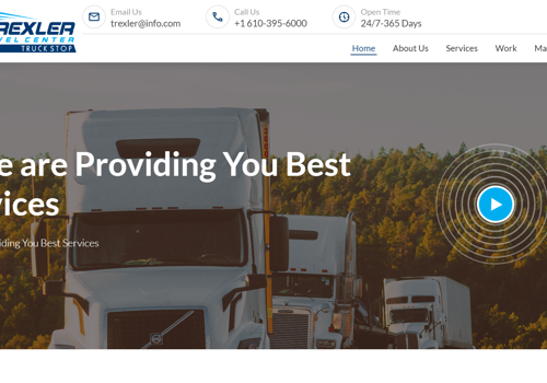 Web Design Package Example: Trexler