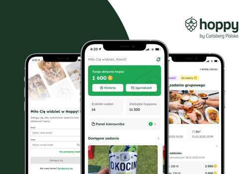 Mobile App Development Package Example: Hoppy