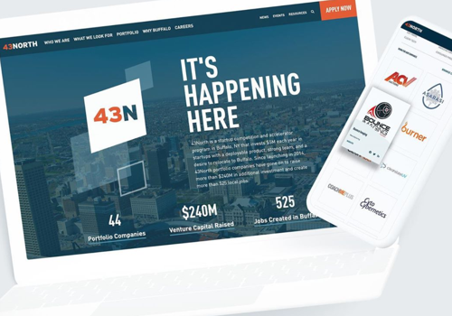 Custom Software Development Package Example: 43North: Powering Buffalo's Startup Scene