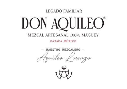 Branding Package Example: MEZCAL DON AQUILEO