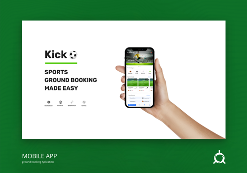 UX/UI Design Package Example: Sport Court Booking Mobile App