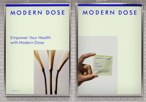 Branding Package Example: Modern Dose Branding